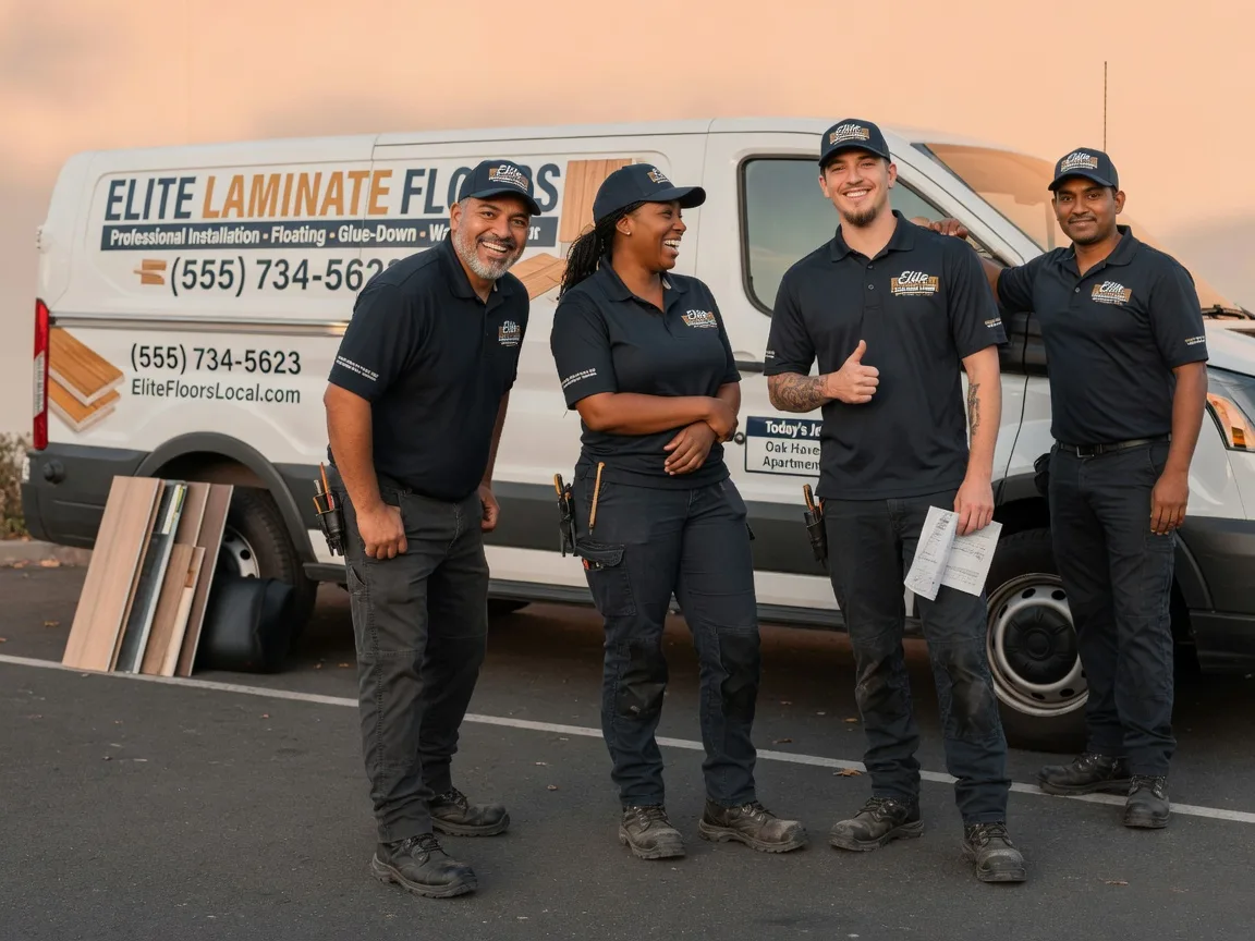 Laminate flooring installation company in Bloomingdale, OH